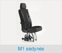M1 sėdynės